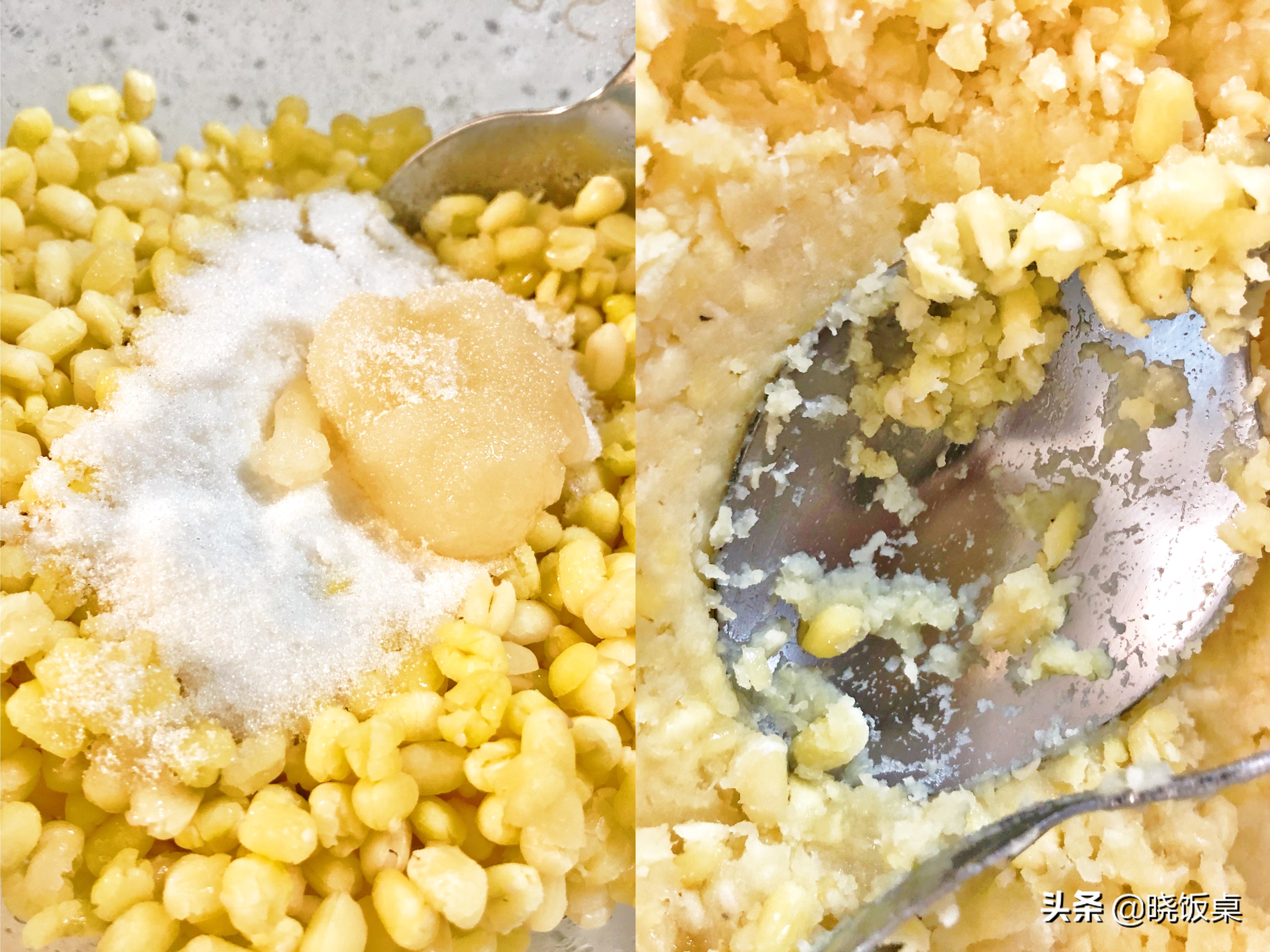 简单易做的酥皮绿豆饼,软皮绿豆饼不用炒馅绵软香甜