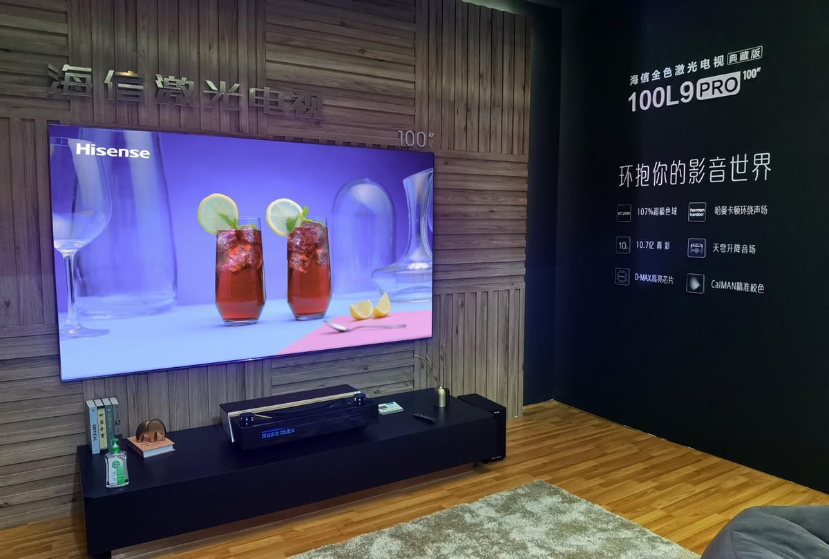 激光电视受消费者的欢迎，除了屏幕大色彩好，还更护眼