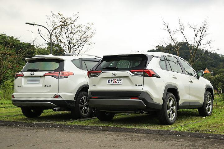 新旧丰田rav4荣放,丰田rav4荣放新旧对比