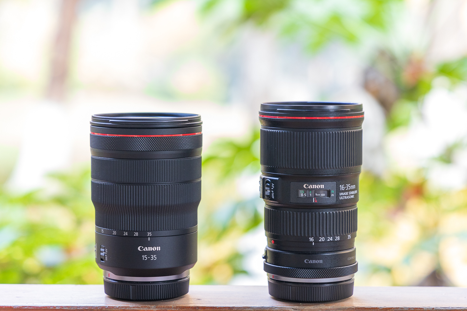 佳能无反相机全画幅,佳能rf14-35与15-35横向对比测评