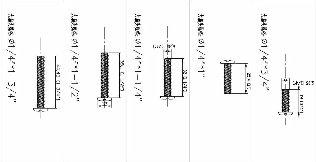 家具配件小五金结构图,定制家具五金配件有哪些