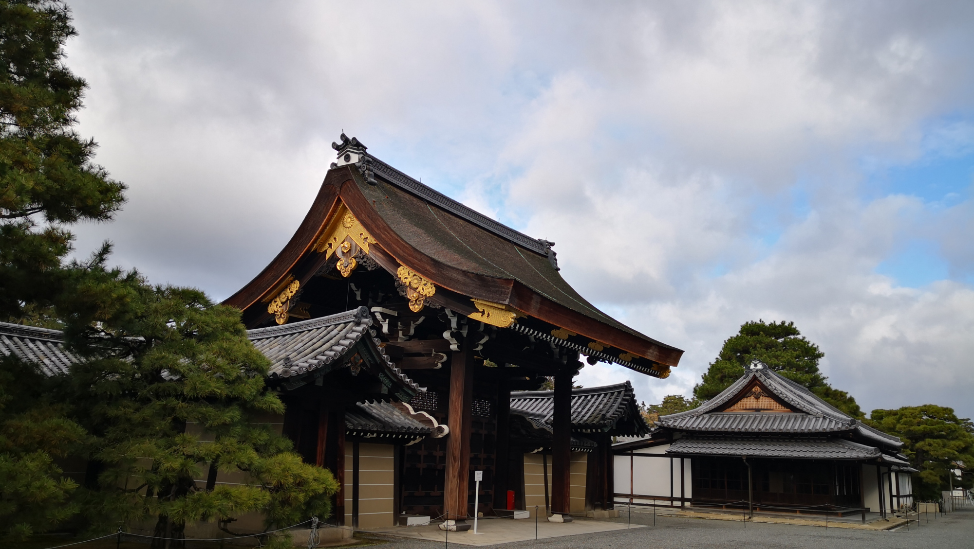 探访日本皇宫,京都旅行京都御所