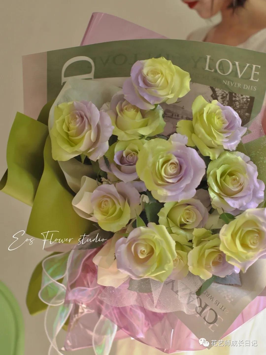 节日特辑vol.10|4款喷色玫瑰的新思路，不一样的新视角