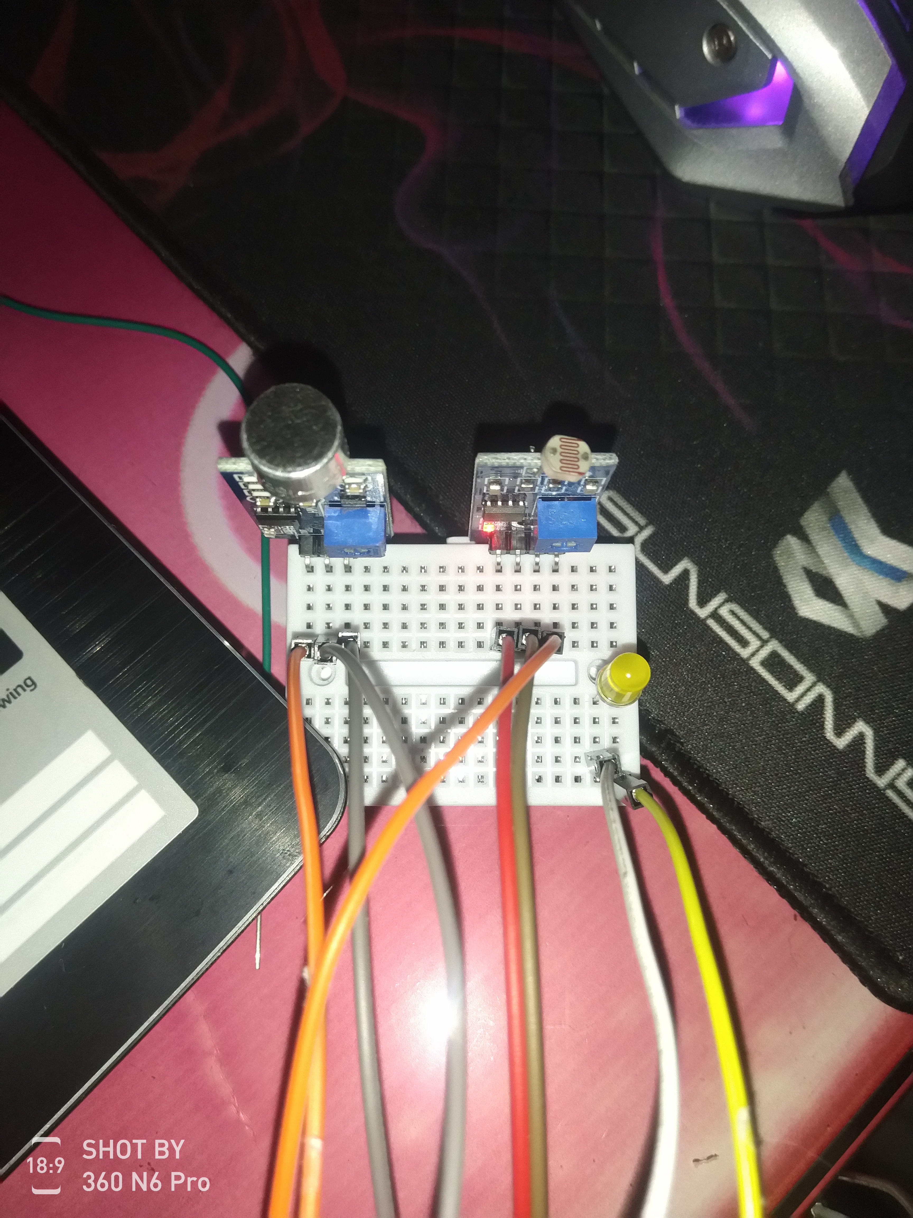 python声控灯,micropythonled灯带