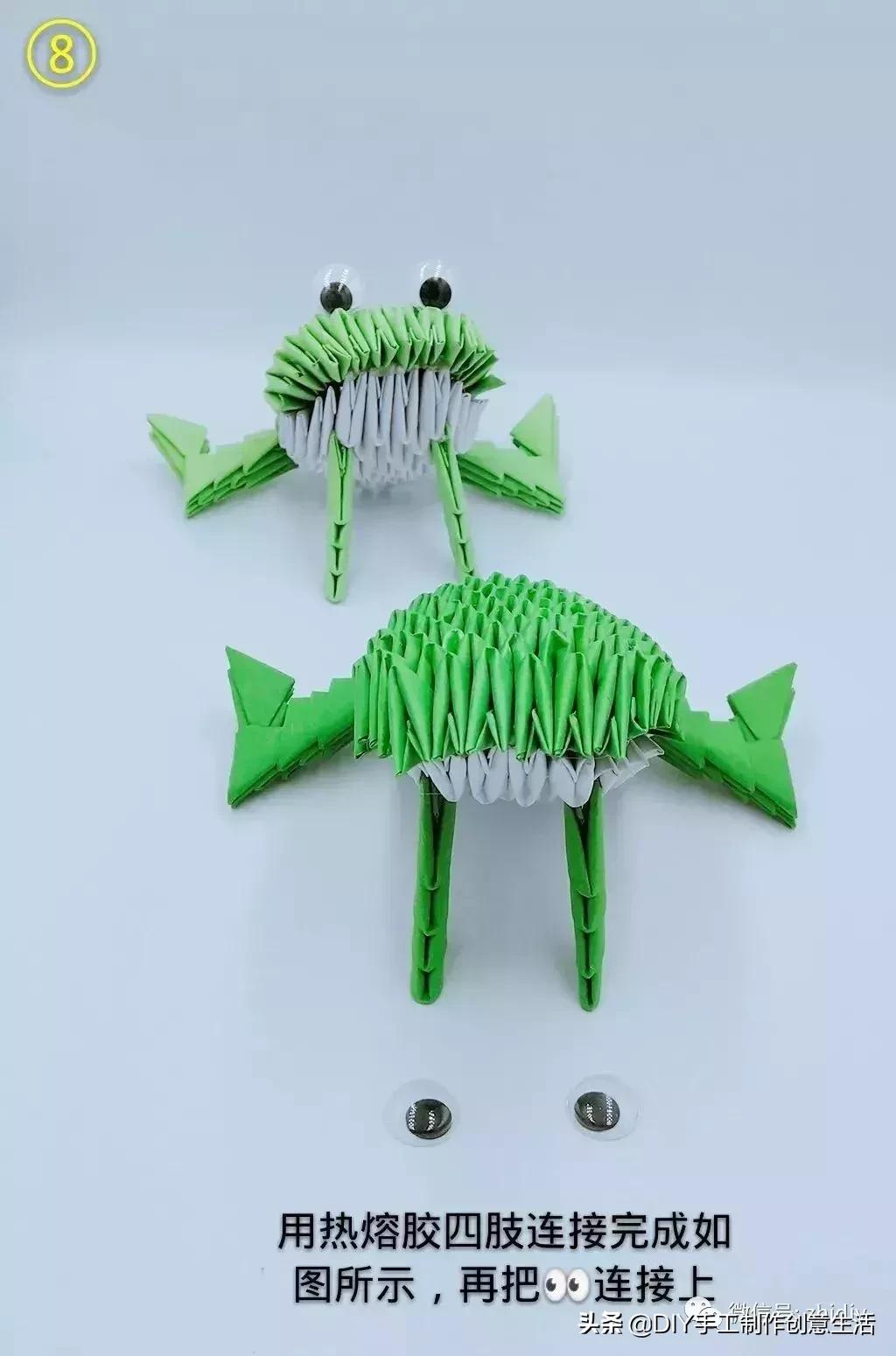 超简单的三角插教程,三角插孔雀开屏全图解详细步骤