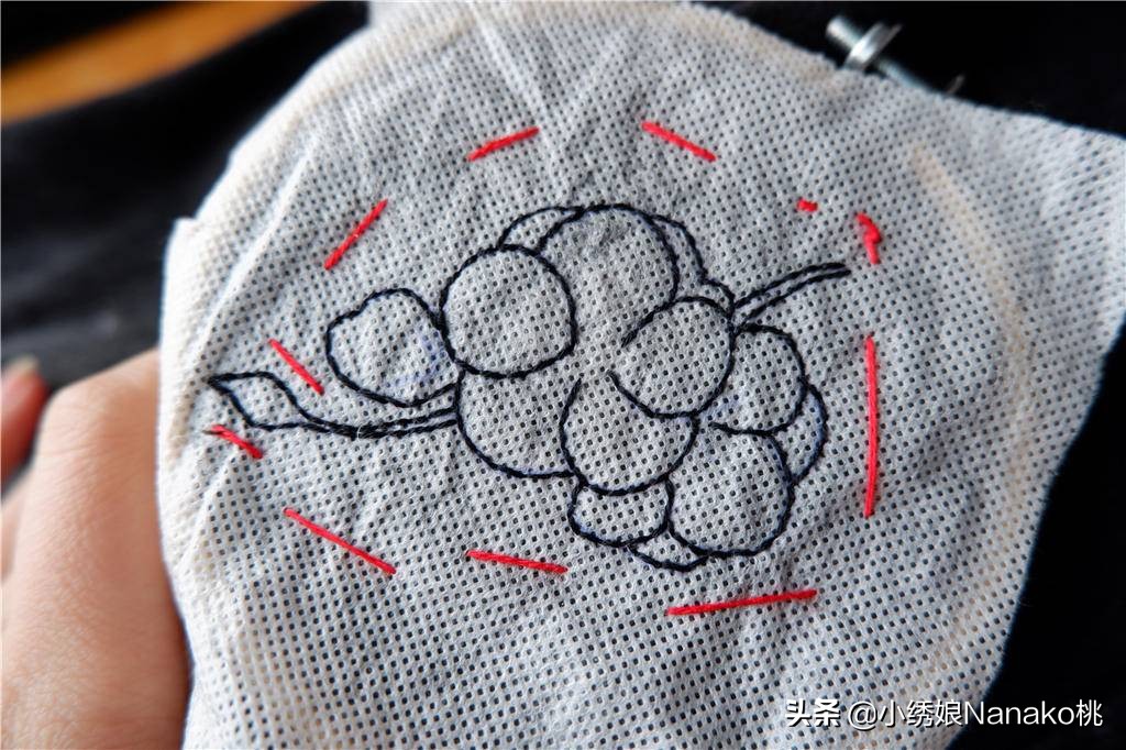 纯色衣物污渍洗不掉,衣服脏了怎么用刺绣遮住简单