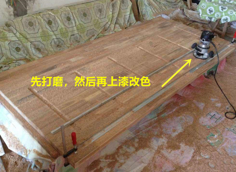 精装房门颜色不喜欢怎么办,精装房免漆门改色