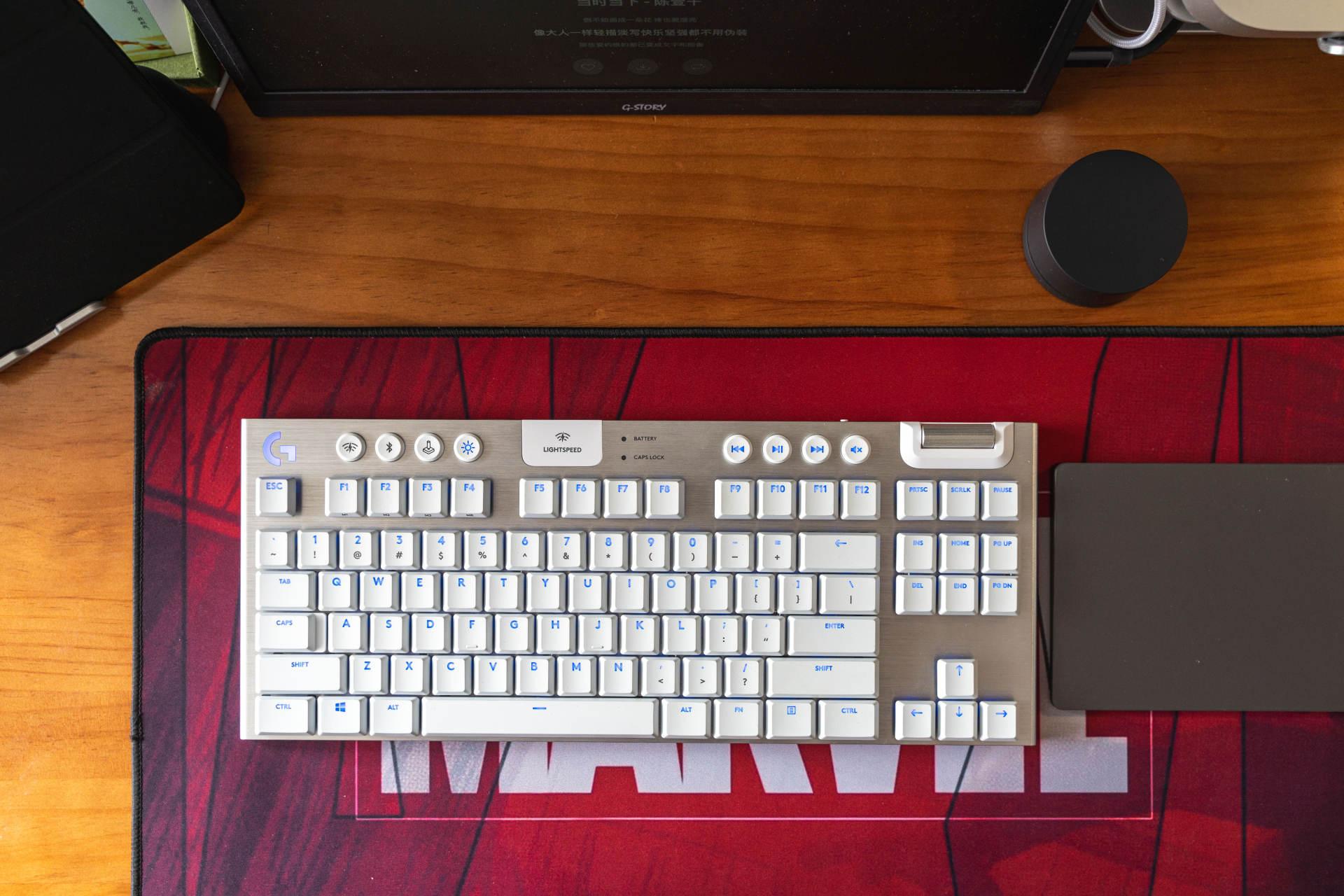 罗技无线键盘g913tkl设置灯光,罗技键盘g913tkl键帽全套