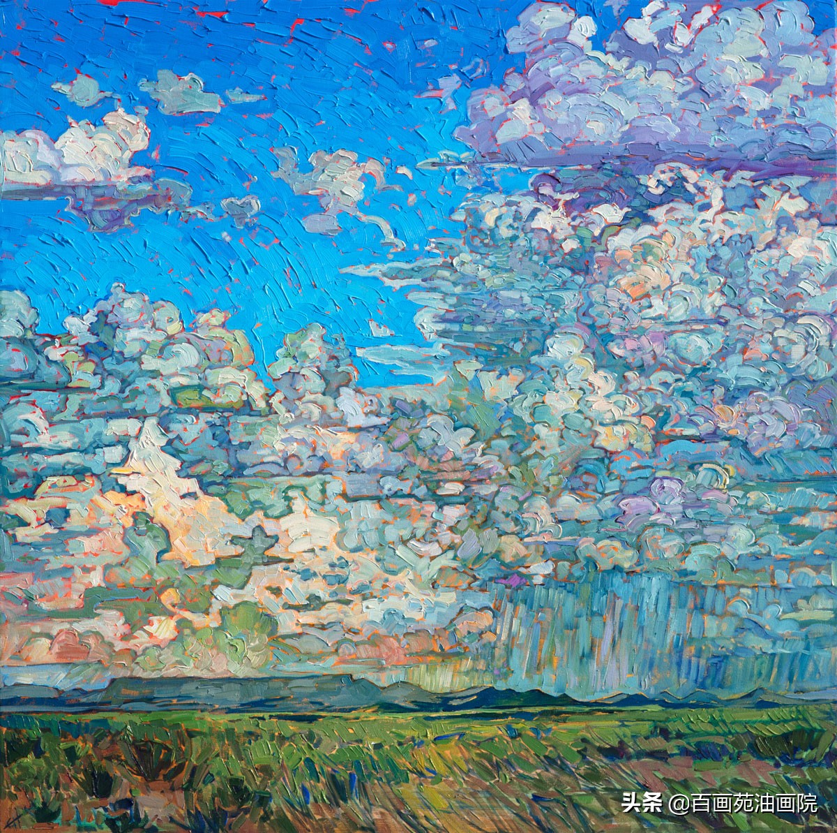 油画写生山水画步骤,油画写生怎么画