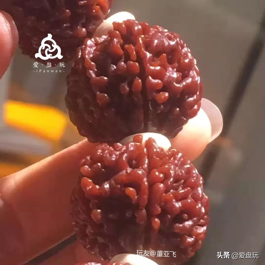 滴血莲花菩提子盘玩10年效果图,最简单菩提盘玩方法