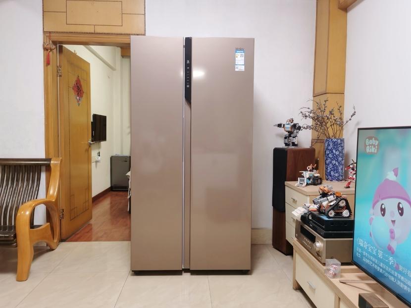 海尔538升无霜变频对开门超薄冰箱,海尔冰箱bcd-541怎么调节冷藏温度