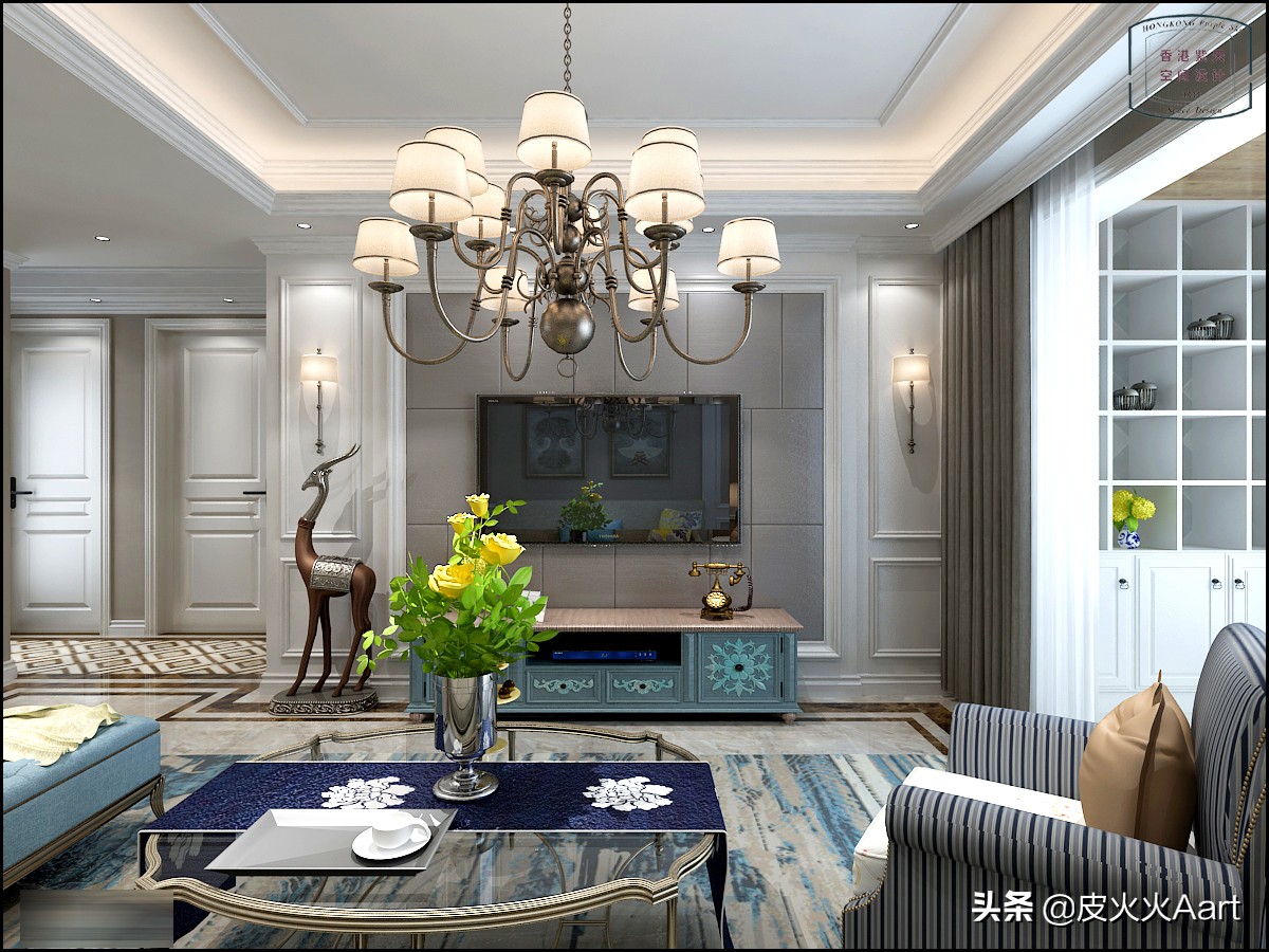 惊艳的简欧风格设计,简欧式风格装修豪华大气