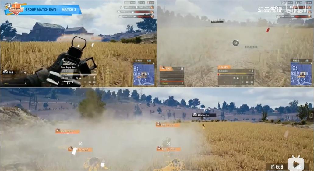 绝地求生一雷秒杀10个人,绝地求生三打四灭团