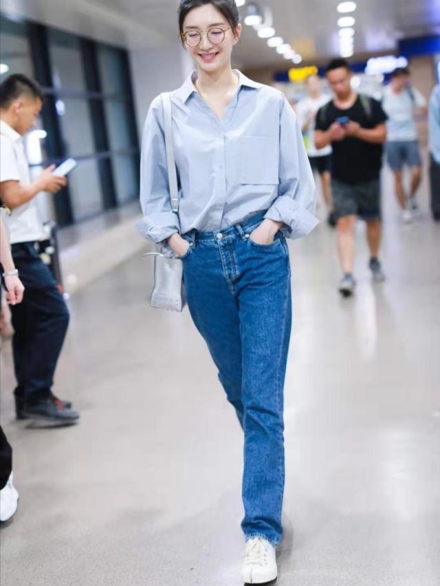 江疏影穿什么鞋子显瘦,江疏影穿什么鞋好看