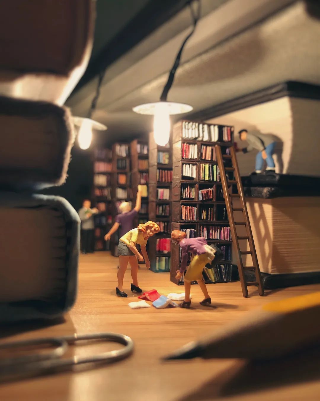 迷你版办公桌,森系书桌迷你世界