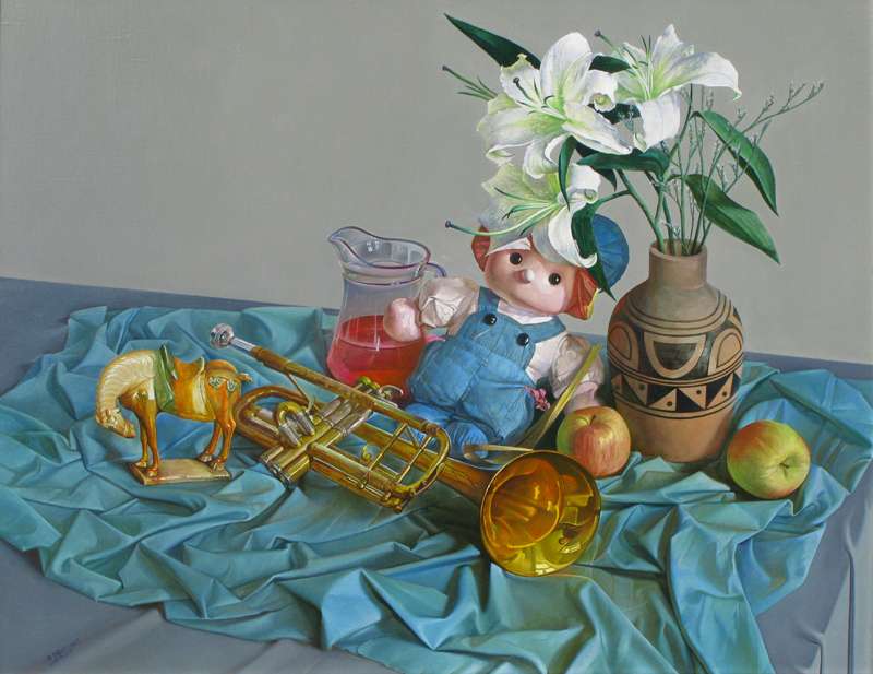 我眼中的龙江画家,龙江好画家宋强简历