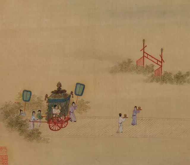 仇英书画作品欣赏,仇英书法欣赏真迹