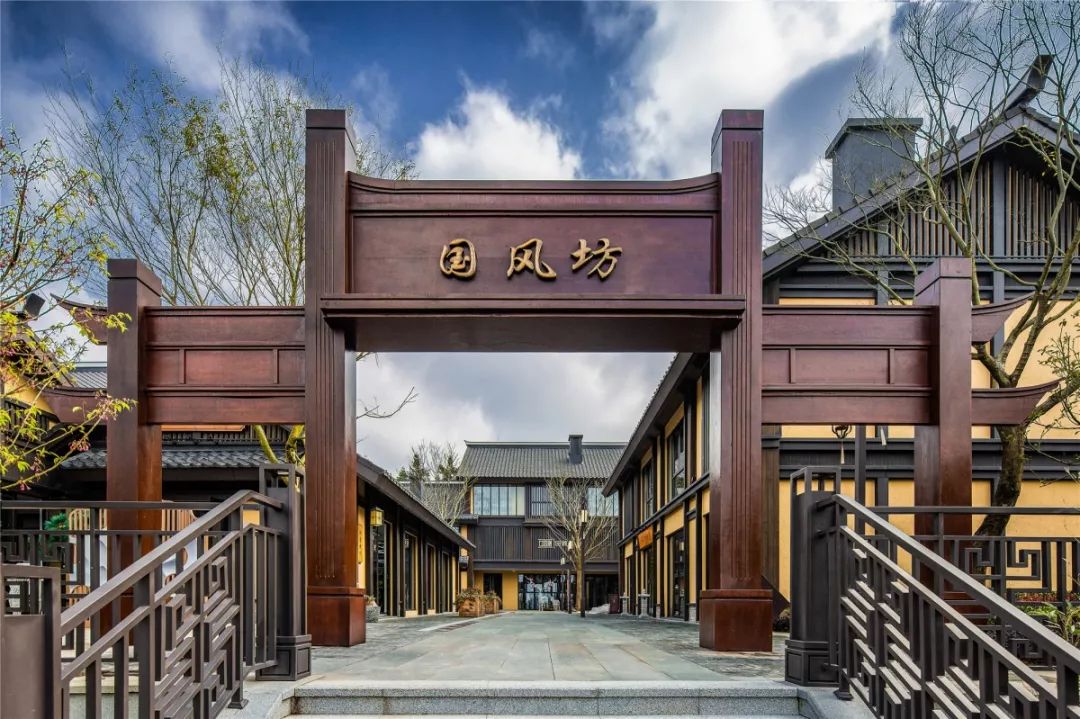 最美的古城街图片,美丽汉唐街