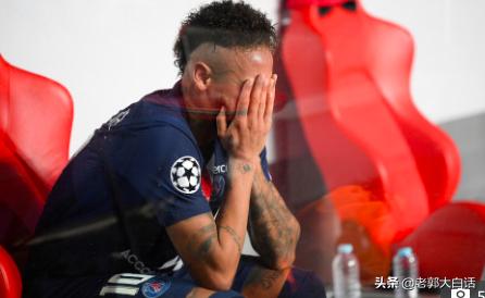 内马尔无缘欧冠落泪,内马尔被淘汰痛哭图片