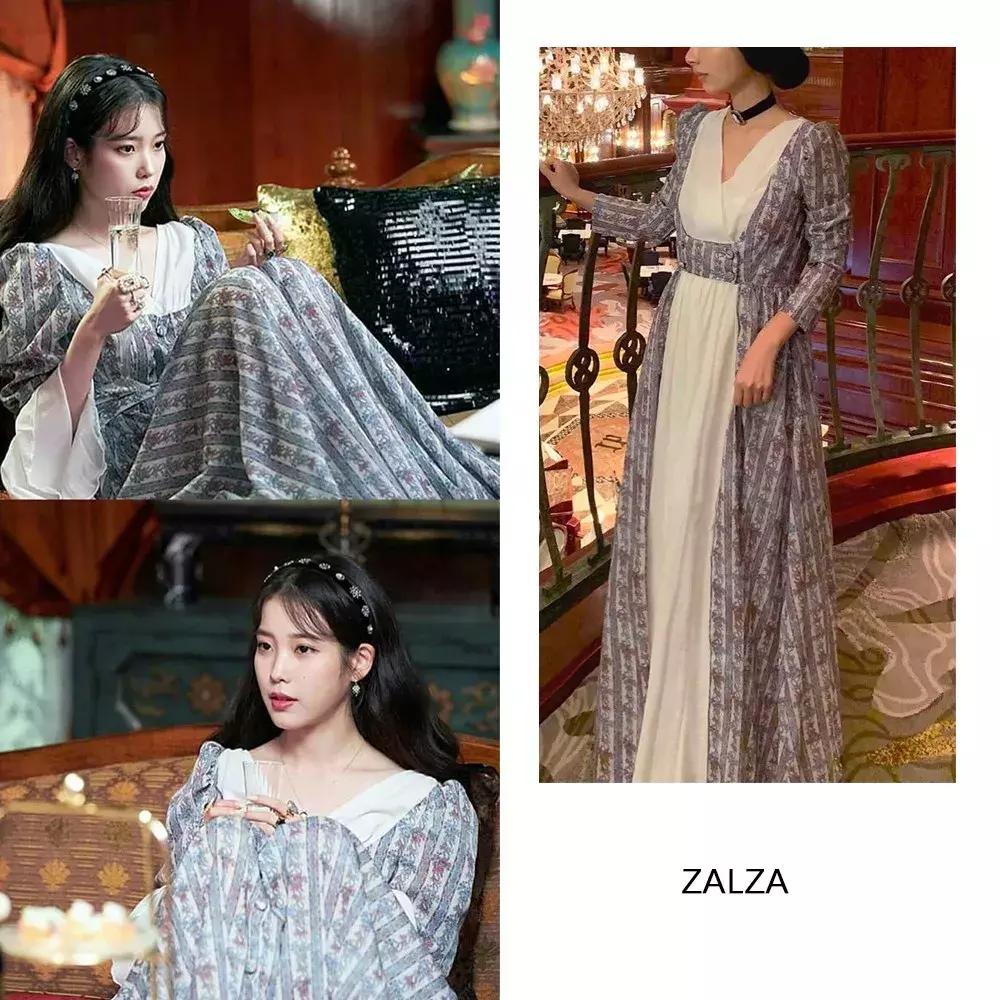 iu贵妇造型,iu纯白西装造型好美