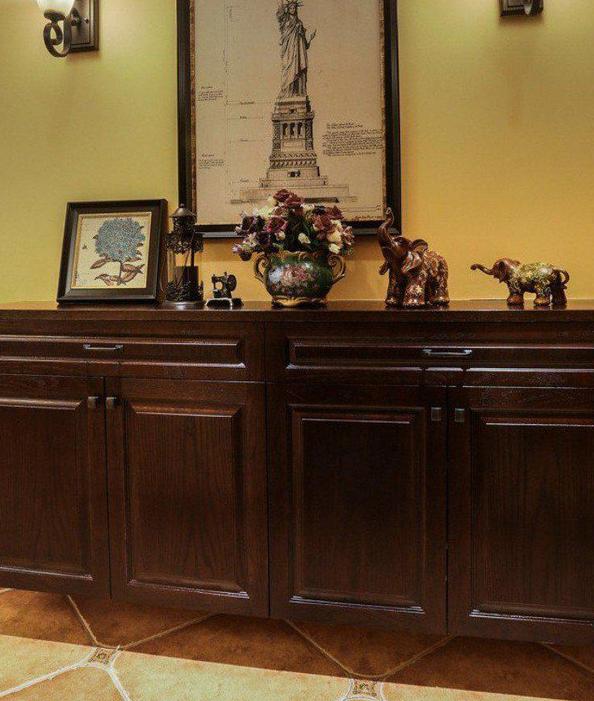 128平美式乡村风格,122平美式乡村风格