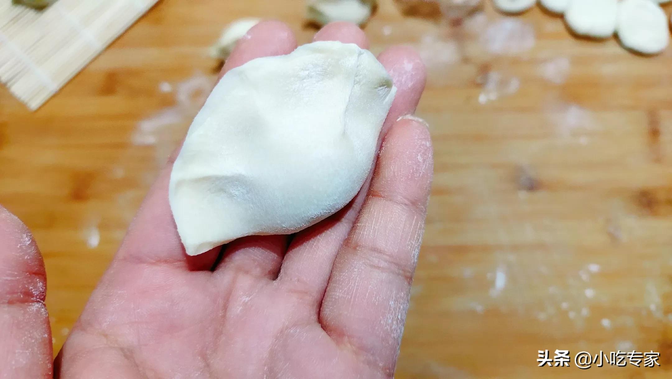 饺子怎么包馅多又好看,韭菜肉馅饺子包法
