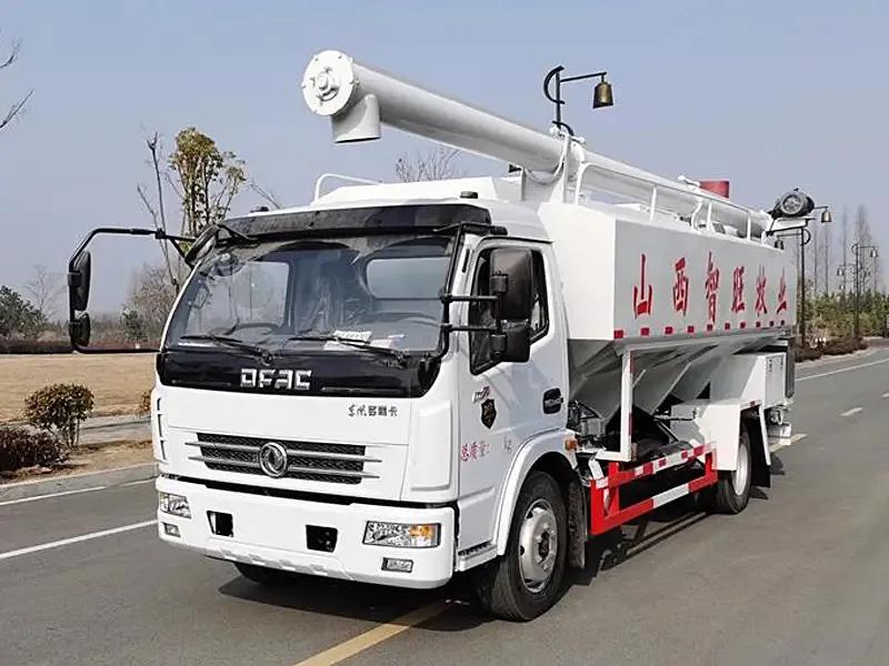 散装饲料运输车操作流程,散装饲料运输车怎么装饲料