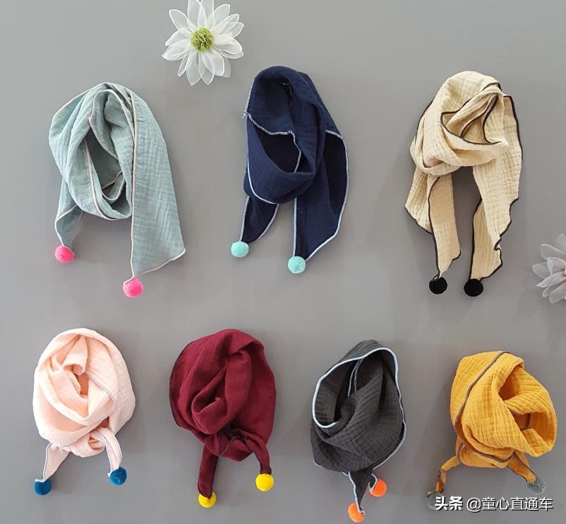 韩版冬款儿童围巾,好看又实用的儿童围巾