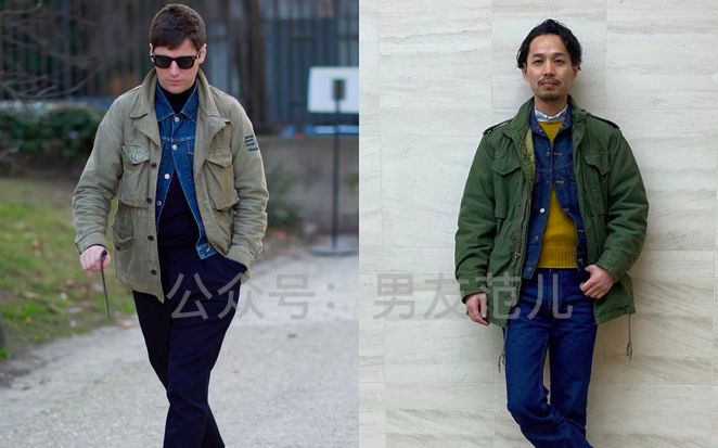 牛仔夹克怎么穿好看男生,牛仔夹克里边怎么搭配