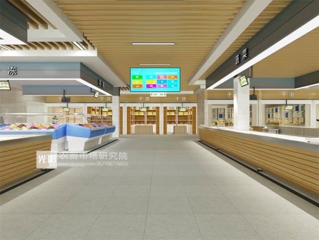 国外创意菜市场设计,复古怀旧菜市场设计