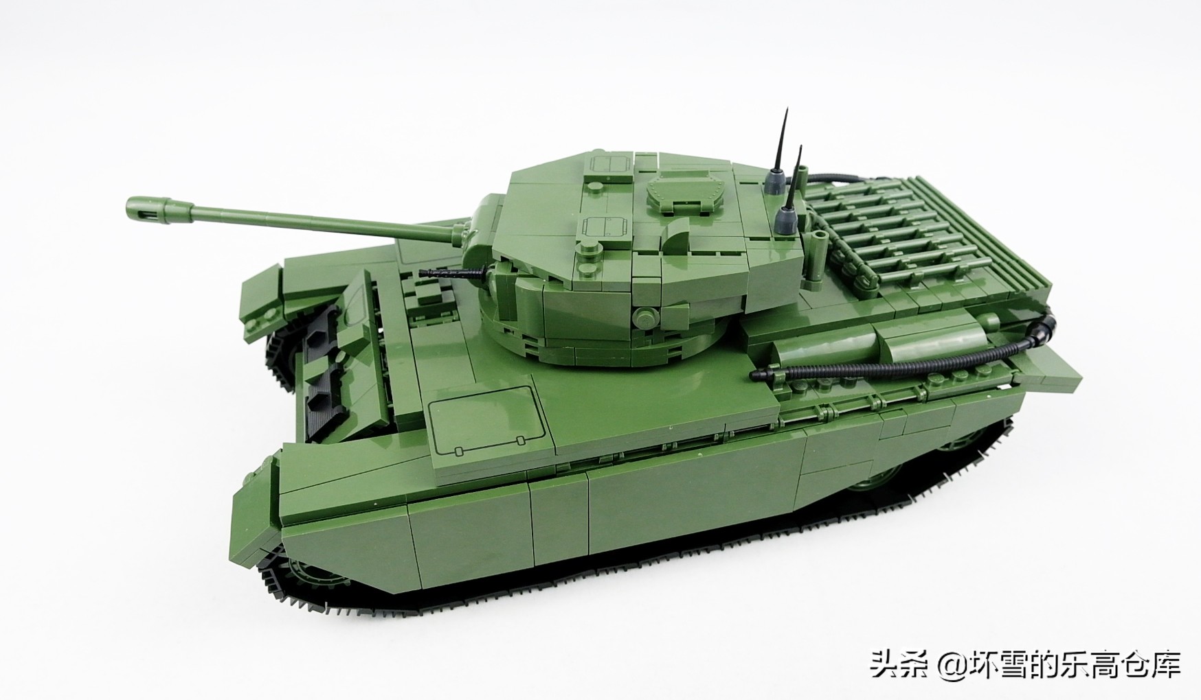 车可以吃胖，红茶不能洒：cobi积木百夫长mk1图文测评