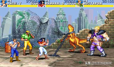 经典怀旧街机游戏恐龙快打谁玩过,经典街机恐龙快打竟然有续作