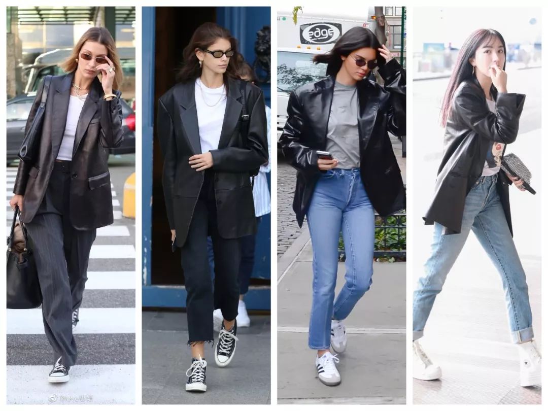 可帅气可优雅,2022刘雯秋季慵懒穿搭