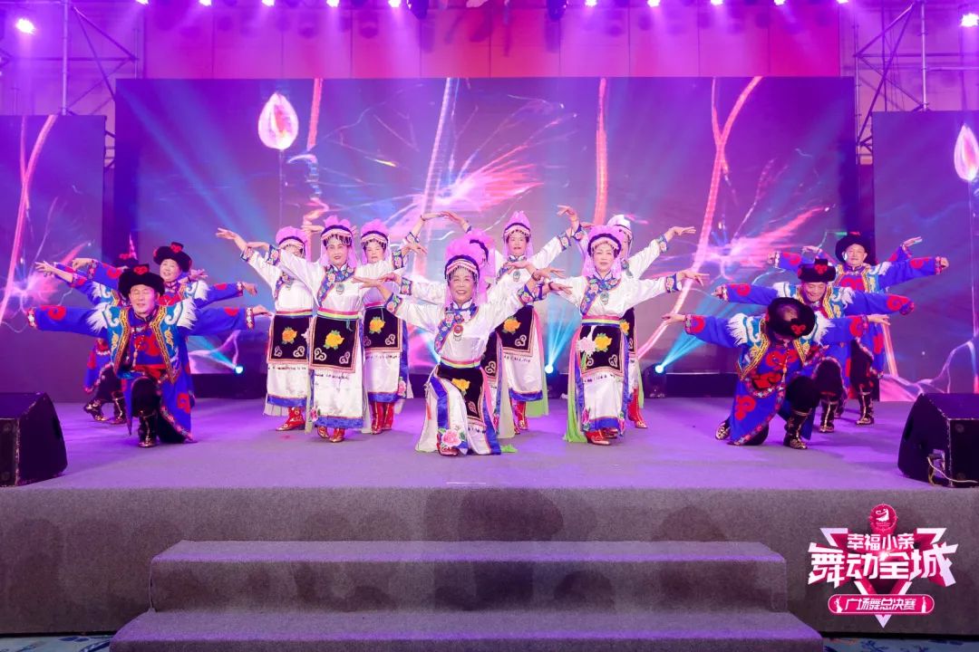 春晚广场舞比赛,大家一起来广场舞比赛第一名