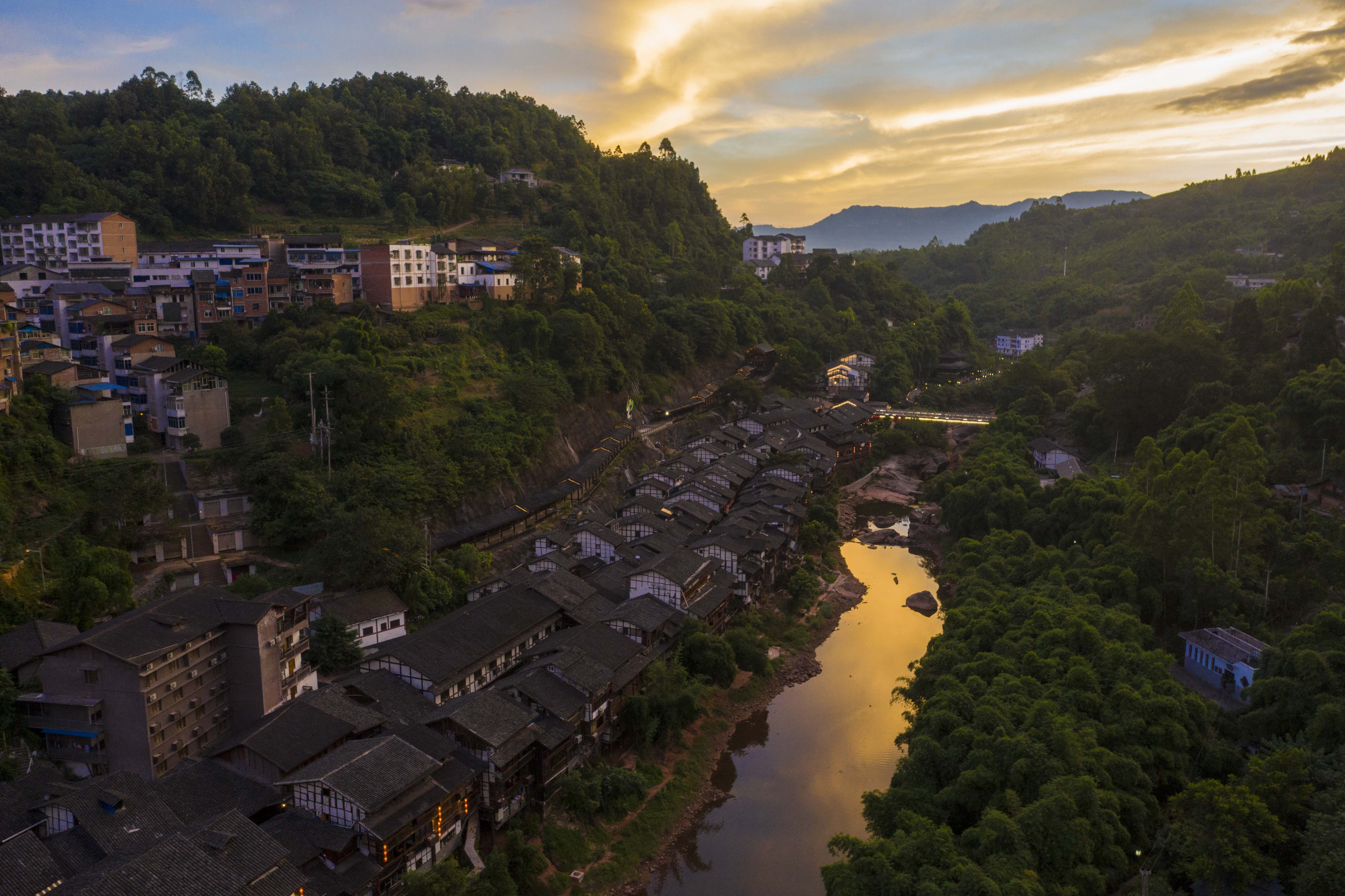 江津区中山古镇好玩不,江津中山古镇