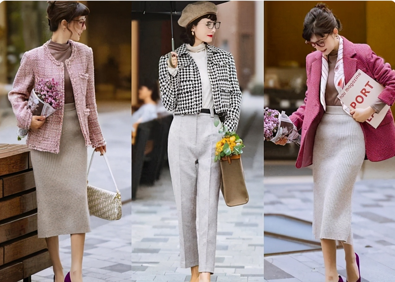高级优雅的穿搭示范,优雅大气时髦高级感的穿衣搭配