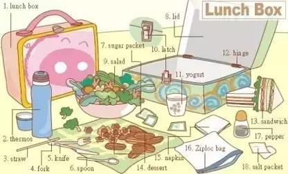 33张图让你记住英语中所有生活用词｜疏桐国际教育