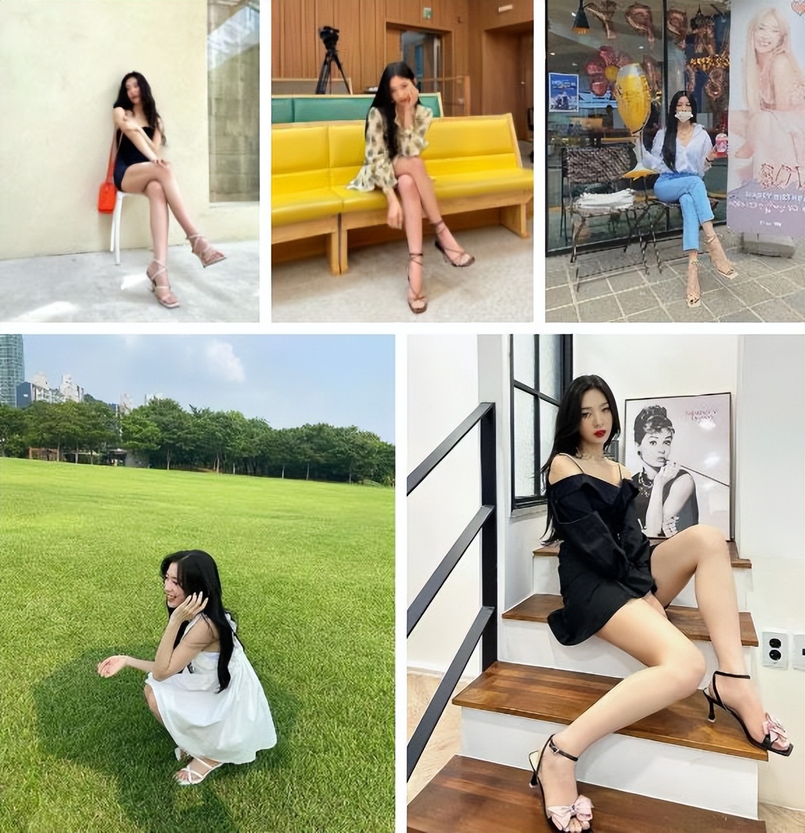 韩国厚底高跟鞋,韩国小清新高跟鞋女