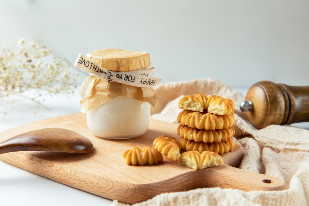咸香芝士苏打饼干,咸香葱香苏打饼干