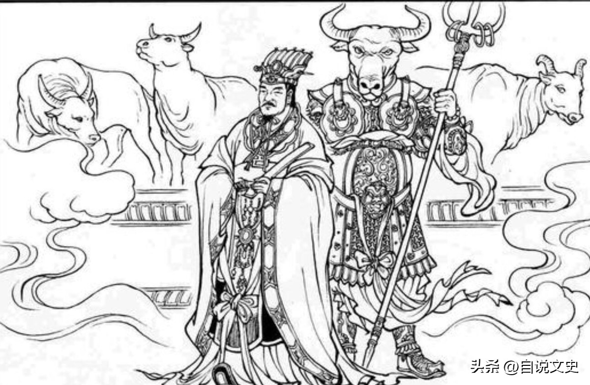 民间怪牛的故事,民间故事牛虎