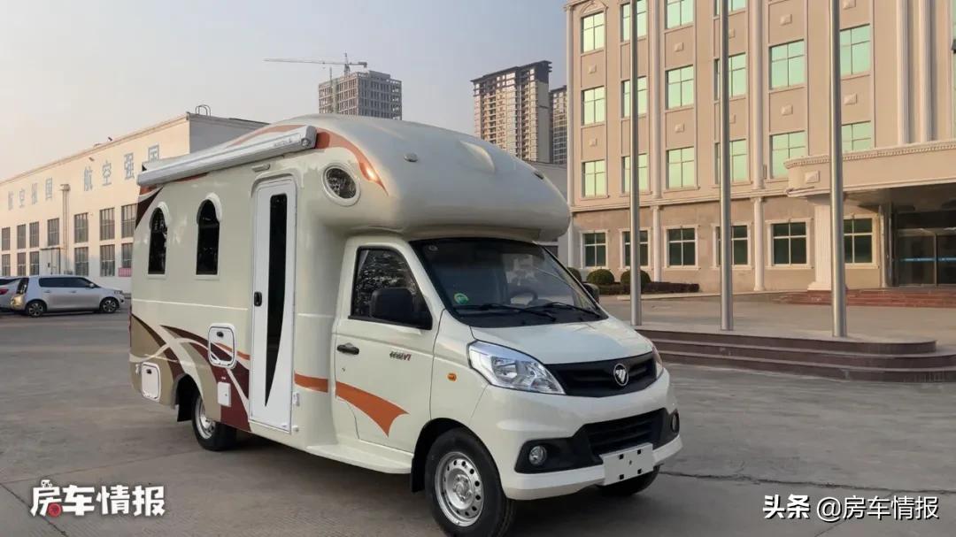 福田最小型五万元c型房车,最便宜的房车自动挡c型房车