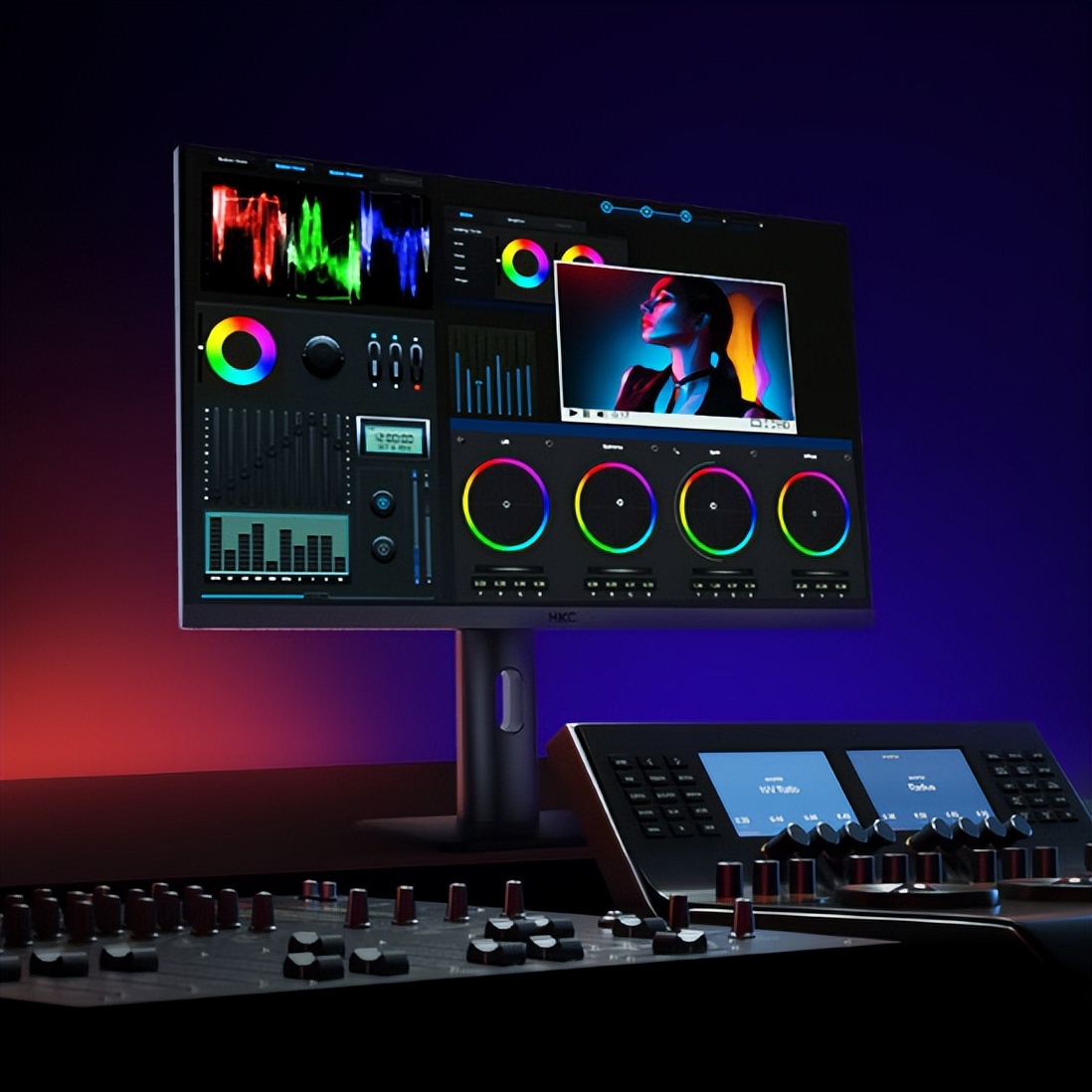 不玩游戏选什么样的4k显示器,游戏兼顾设计的27寸4K显示器推荐