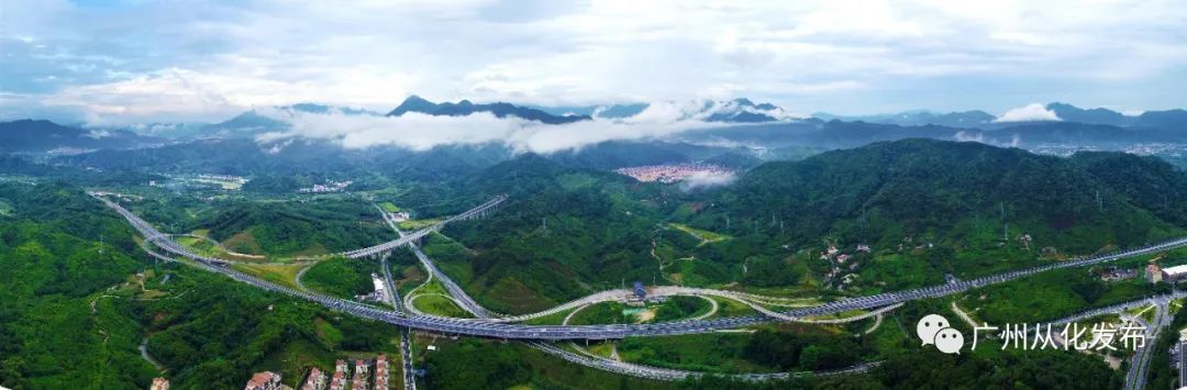 广州市从化区公路规划图,从化新的公路建设