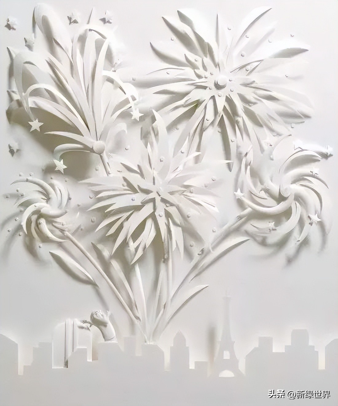 一组纸艺作品,令人惊艳的纸艺作品