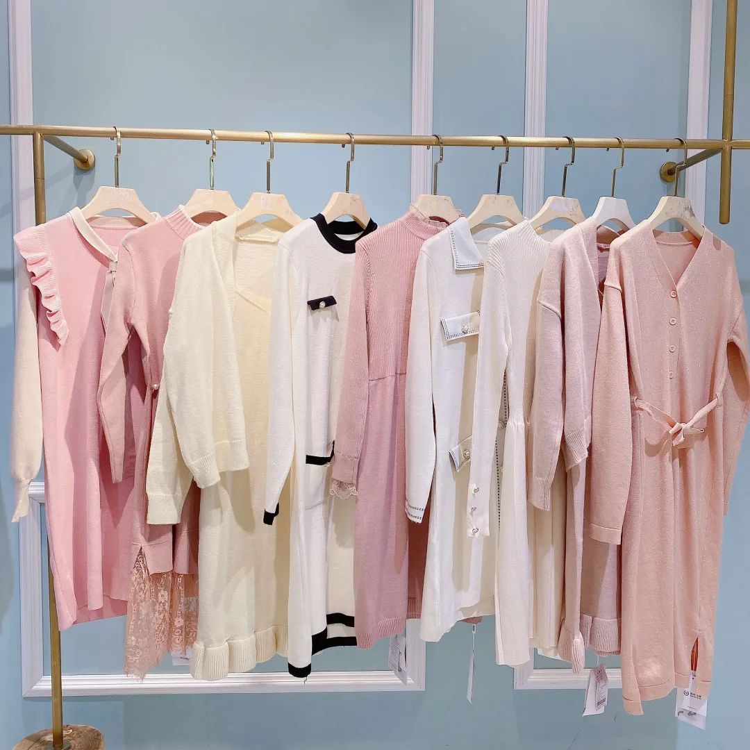 马尔飞丝品牌女装直播,马尔飞丝羊绒连衣裙折扣