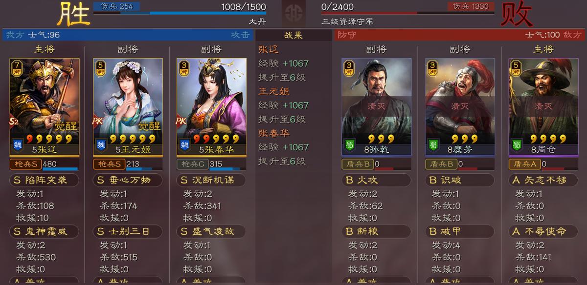 曹操张辽王元姬爆头骑最强阵容,三国志战略版张辽爆头骑阵容相克