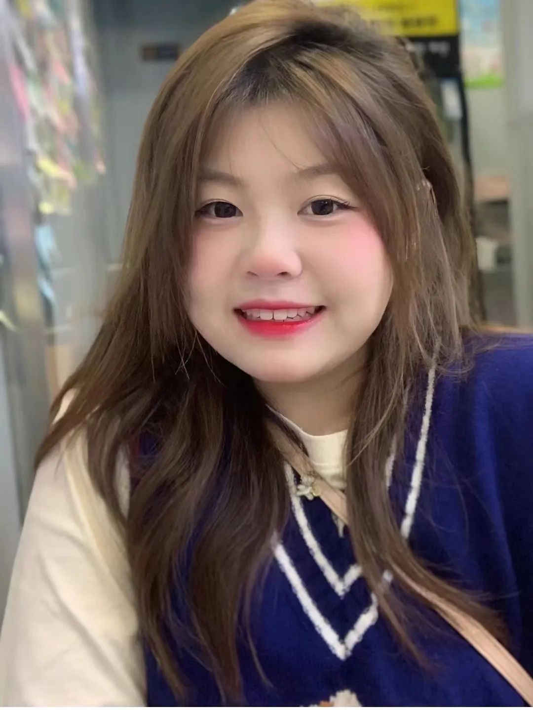 适合长脸窄的过新年发型,又可爱又不显脸大的披着头的发型