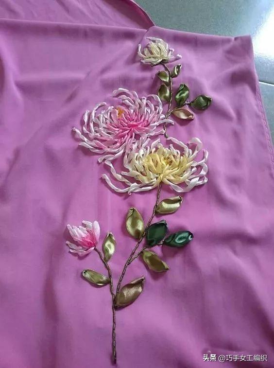 丝带绣新款十字绣,刺绣十字绣今年新款