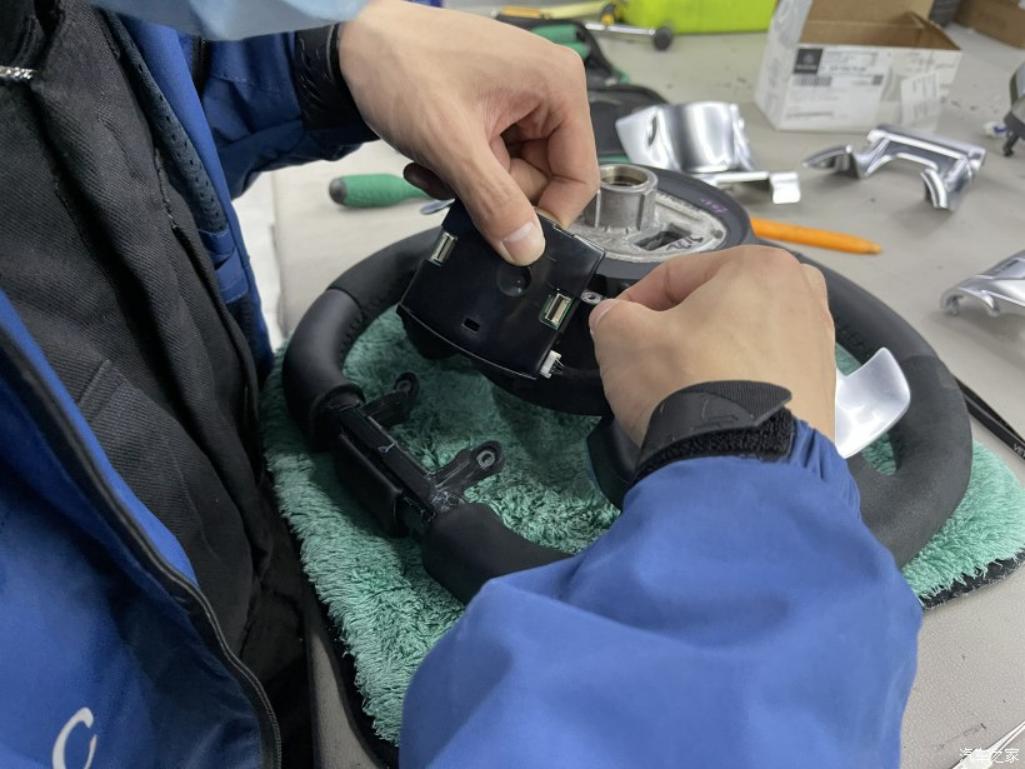 奔驰c43amgcoupe内饰改装,奔驰c43旅行版改装大包围