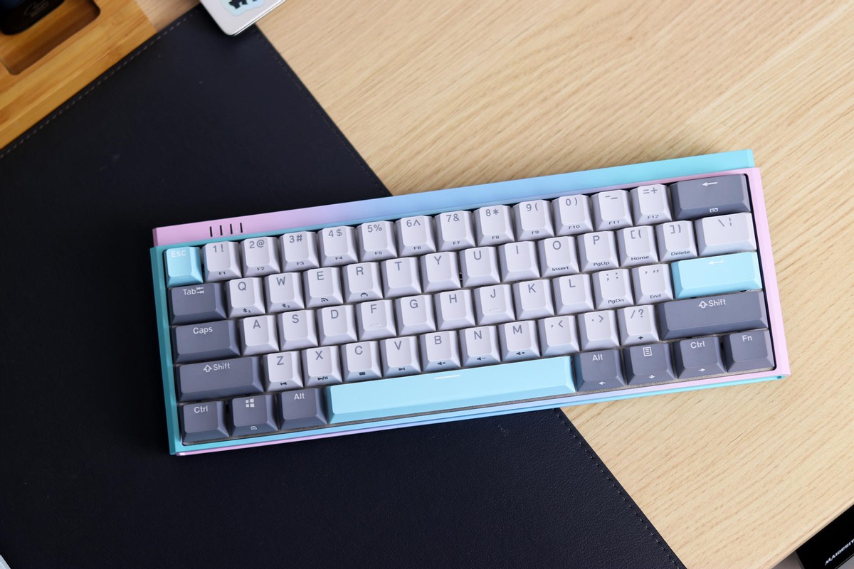 杜伽k310机械键盘简单上手,杜伽k310w无线银轴机械键盘